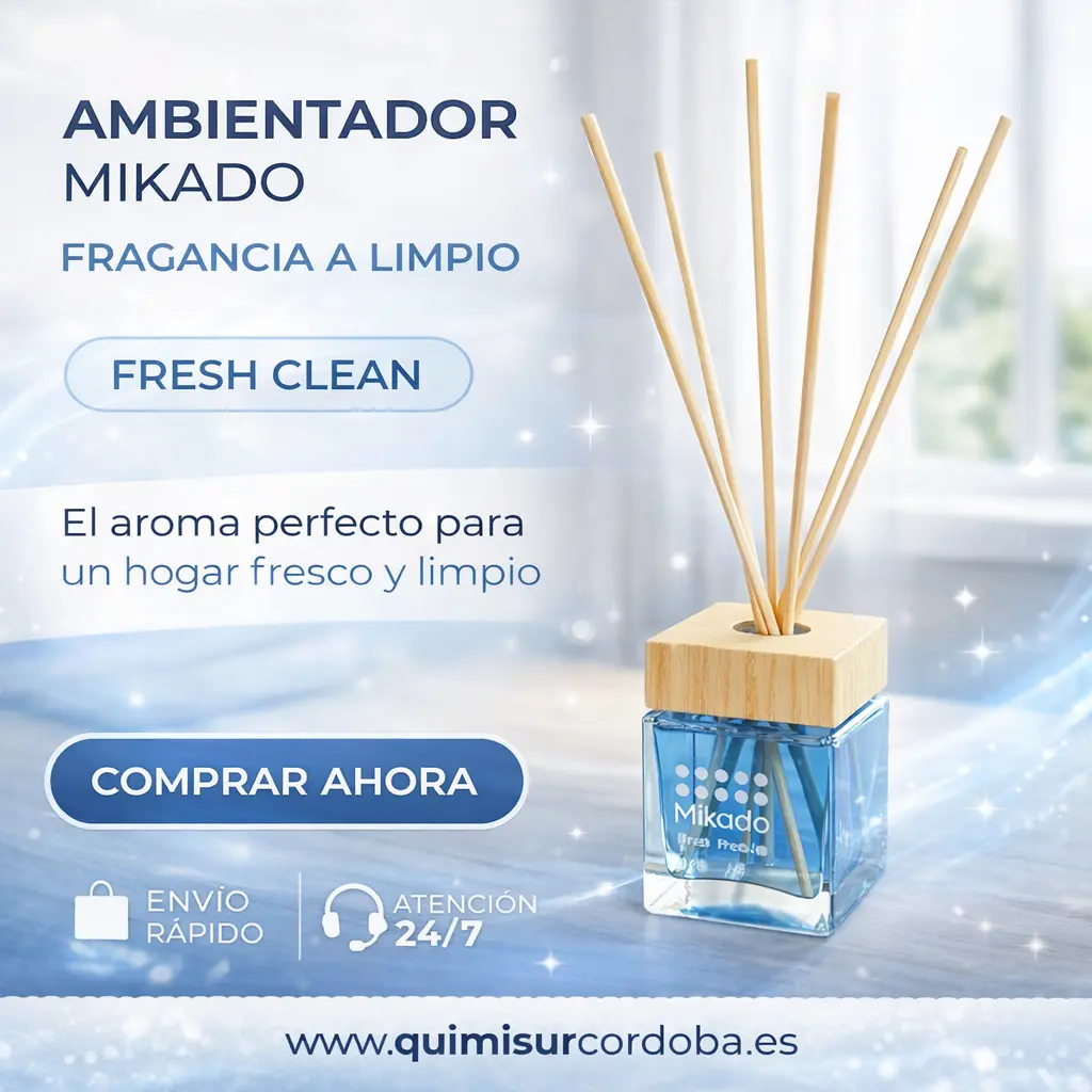 Ambientador Mikado fragancia limpio .webp