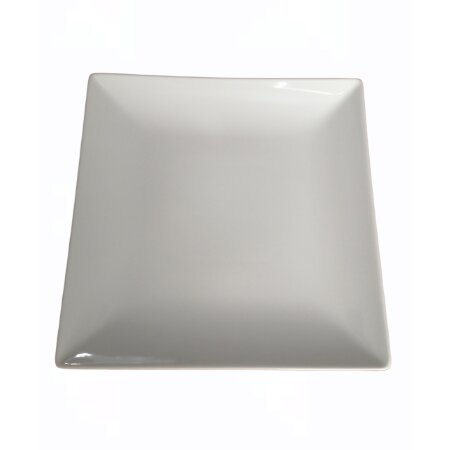 [9015500] Plato llano cuadrado Ivory 21 cm