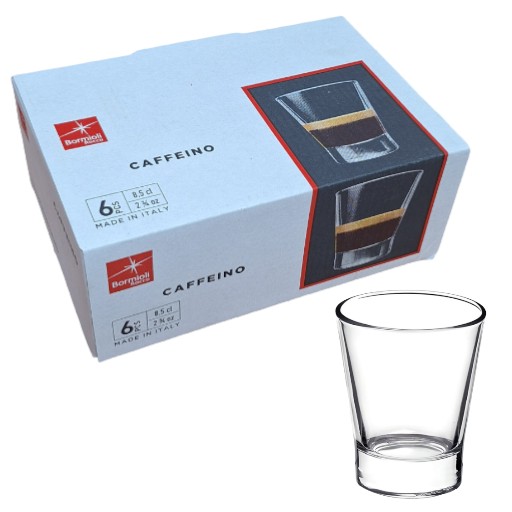 [CIFO2018] Vaso de café cafeino 11 cl  P/6 uds