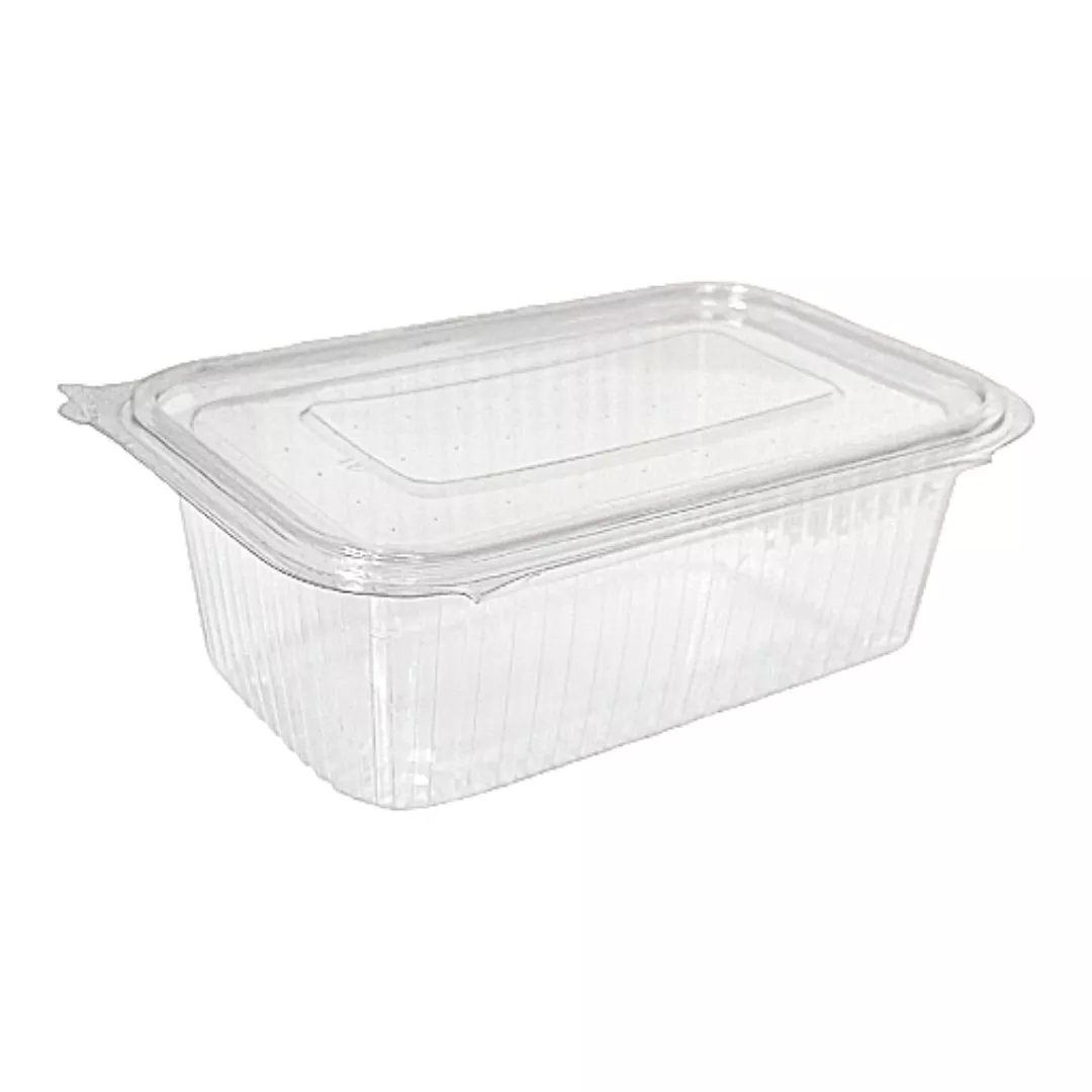 [ERPERE000042] Tarrina bisagra Pet 1.000 cc P/50 uds