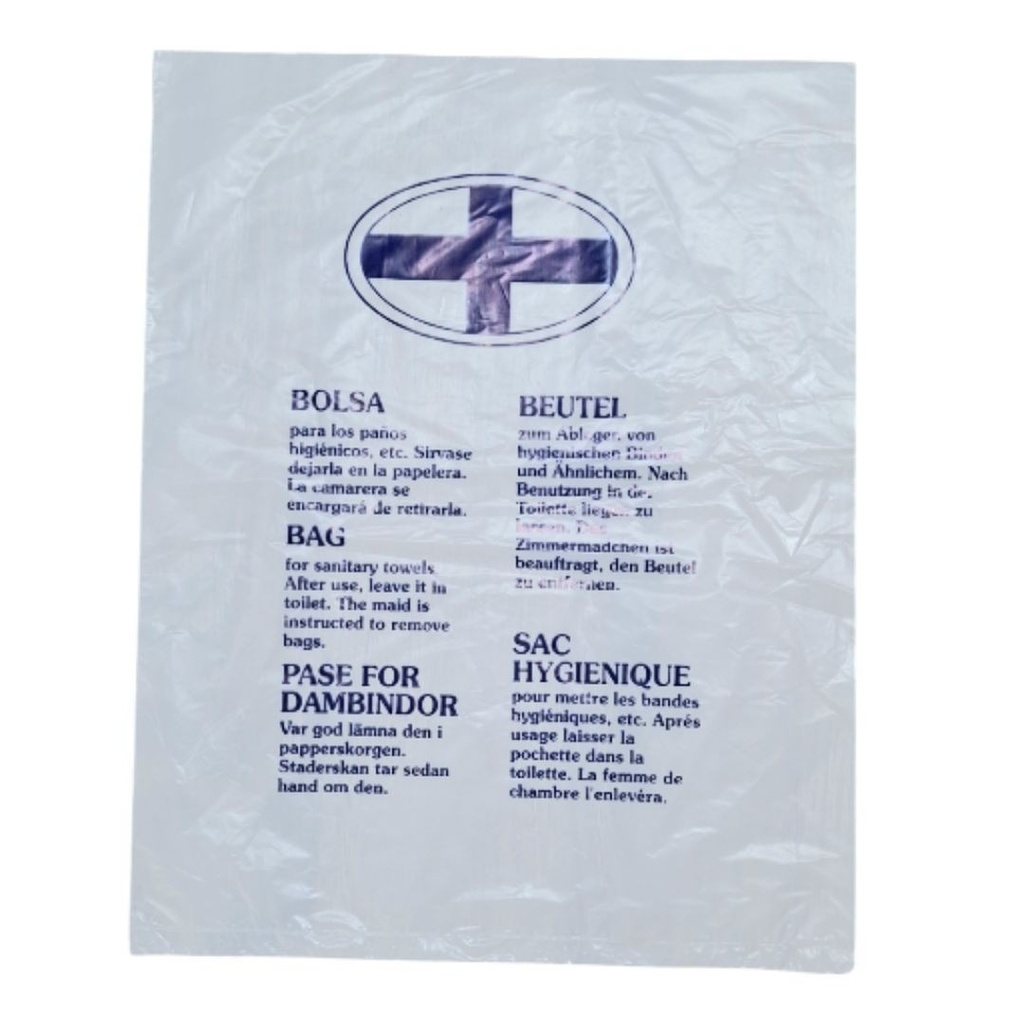 [BLSHRM] Bolsa higiénica de plástico C/1000 uds