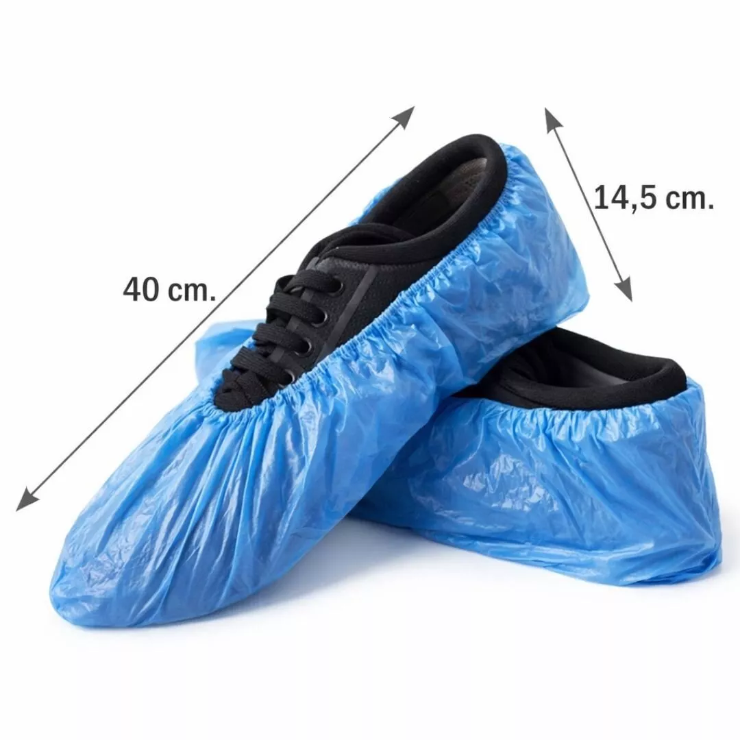[ZAPE00000001] Cubrezapatos azul con goma elástica C/2000 uds