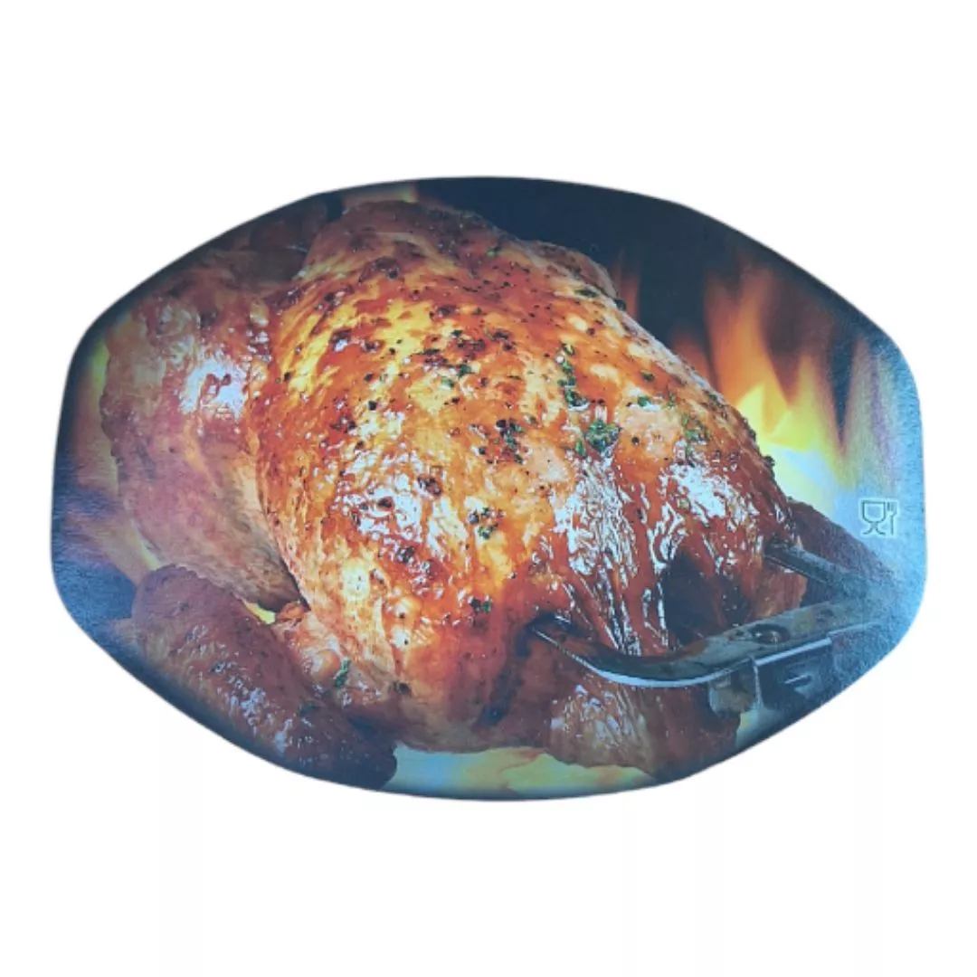 [CATA00000001] Tapa ovalada para envase de pollo 2.500 cc P/100 uds