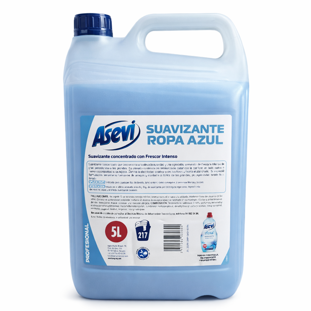Suavizante de ropa Azul Asevi 5 L