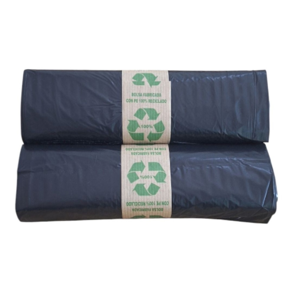 [BOBALD000014] Bolsa de basura domestica negra 52x58 R/25 uds