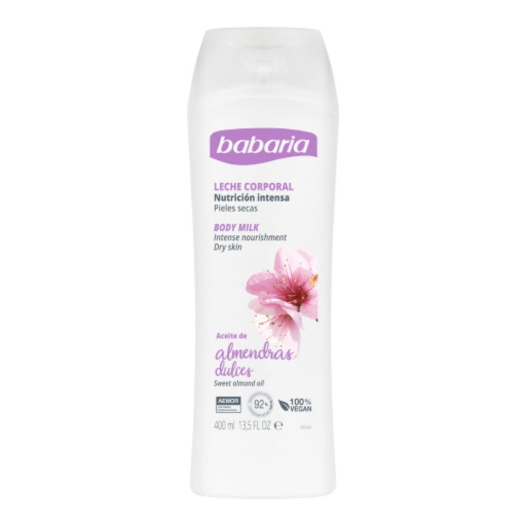 [25684] Body milk almendras dulces 400 ml.