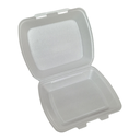 Envase Porex para comida 1 compartimento P/100 uds